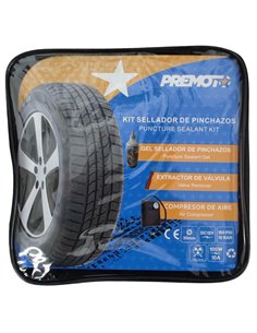 Kit reparador de pinchazos con compresor RP-500 2