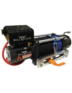 Cabrestante Bullface 12V 8000 libras W-8FL-BF/2