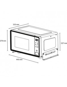 Horno microondas de 24V para camión 2