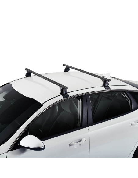 Juego de 2 barras de techo de acero Cruz OPLUS ST135