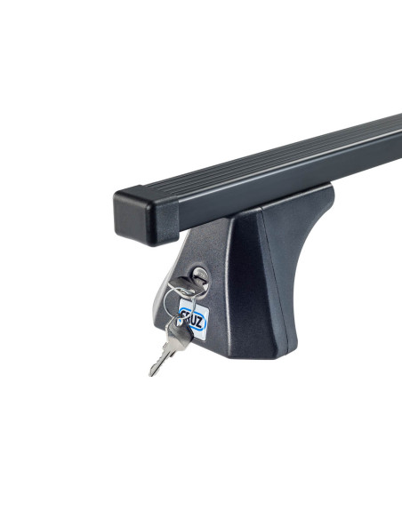 Juego de 2 barras de techo de acero Cruz OPLUS SX120