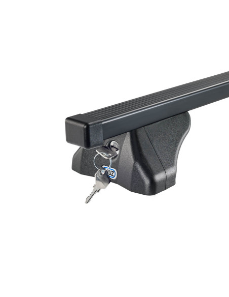 Juego de 2 barras de techo de acero Cruz OPLUS S-FIX 110