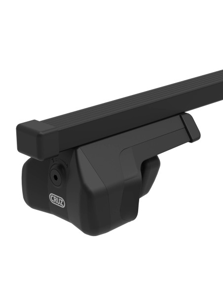 2 barras de techo de acero CRUZ Lane 140