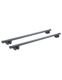 Juego de 2 barras de techo de acero Cruz OPLUS SR+140