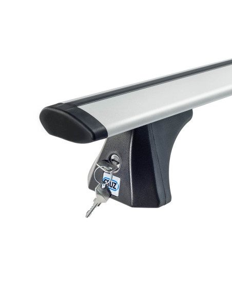 Juego de 2 barras de techo Cruz Airo T128 aluminio