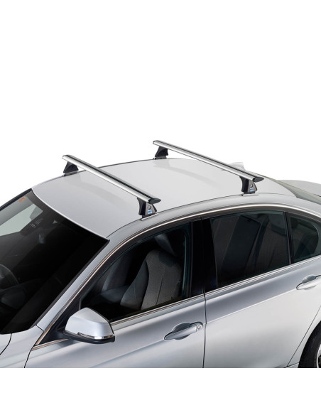 Juego de 2 barras de techo Cruz Airo X118 aluminio