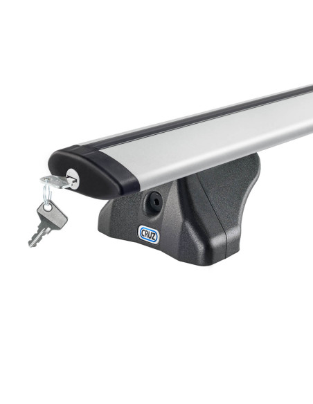 Juego de 2 barras de techo Cruz Airo FIX 118 aluminio