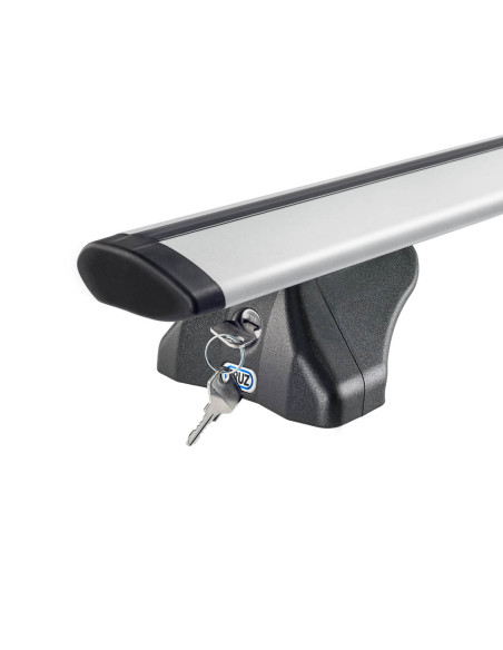 Juego de 2 barras de techo Cruz Airo FIX 128 aluminio