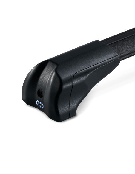 1 Barra de techo Cruz Airo Fuse Dark 82 aluminio negro