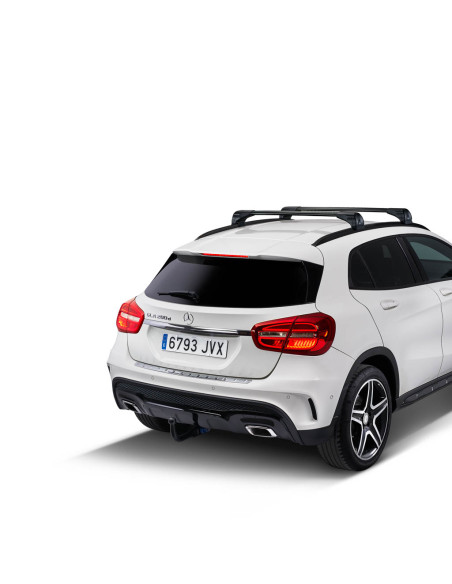 1 Barra de techo Cruz Airo Fuse Dark 82 aluminio negro