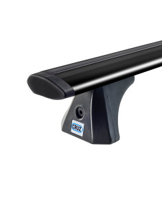 Juego de 2 barras de techo Cruz Airo DARK T108 aluminio... 2