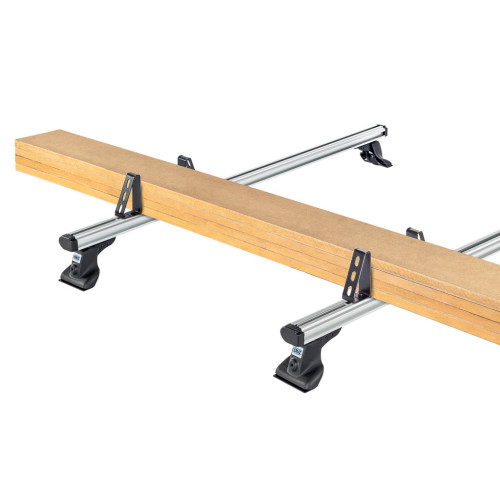 4 topes laterales CRUZ 10cm para barras aluminio