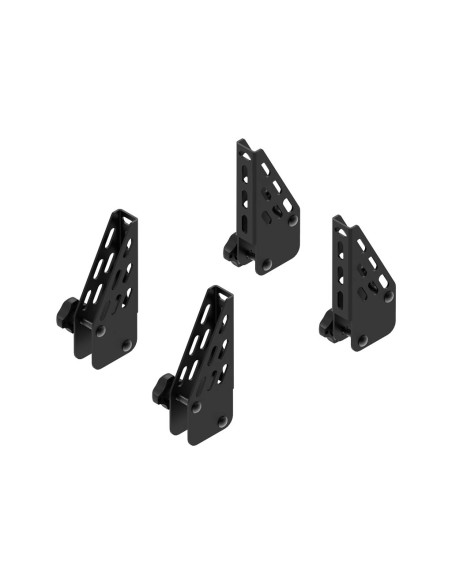 4 topes laterales CRUZ 10cm para portaequipajes