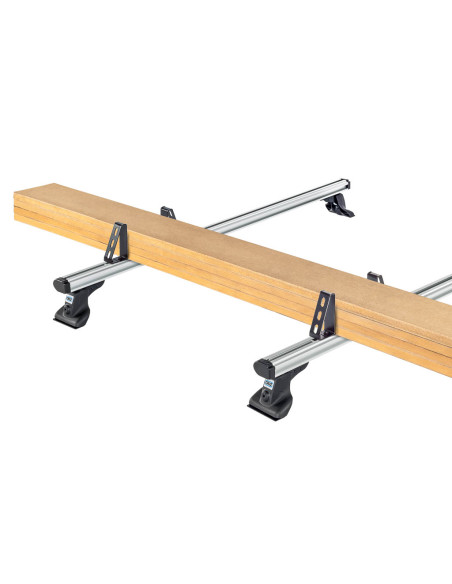 6 topes laterales CRUZ 10cm para barras aluminio