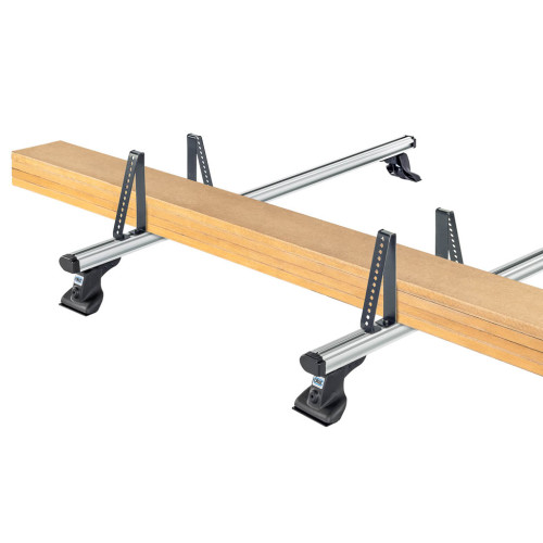 4 topes laterales CRUZ 18cm para barras aluminio