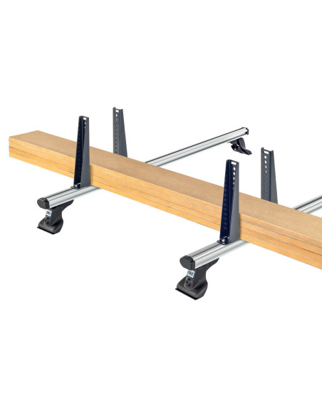 4 topes laterales CRUZ 25cm para barras aluminio