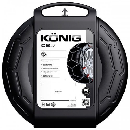 Cadenas de nieve de 7 milimetros Konig CB7 talla 90