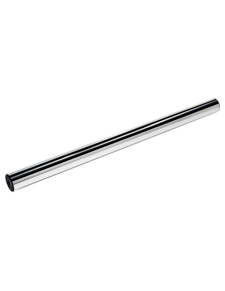 2 soportes rulo extensibles de aluminio CRUZ + rulo inox 60 cm