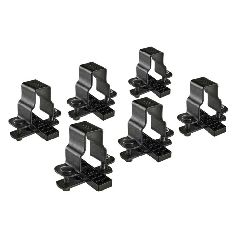 6 fijaciones Evo Rack Module-Safari para barras...