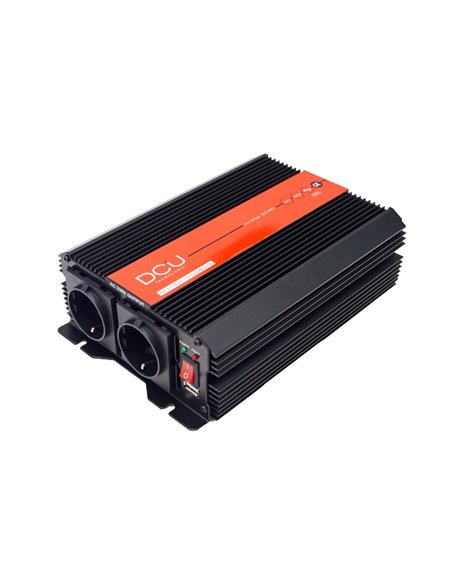 Inversor 12V a 220V onda senoidal rectificada 1000W DCU Inversor 12V a 220V onda senoidal rectificada 1000W DCU