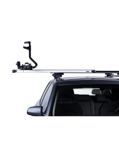 Thule SlideBar juego de 2 barras de techo extensibles de... 2
